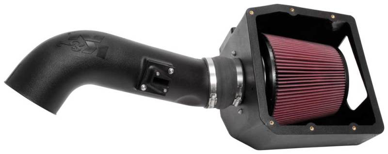 GMC 2500 HD Performance Air Intake - K&N Engineering - FIPK with High-Flow Air Filter - `17-`19
